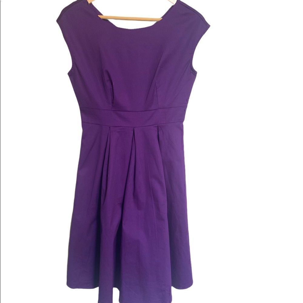 LAMiU
NWT Purple Fit and Flare Dress Size Small